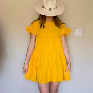 Yellow Sunshine Summer Dress